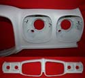 This is a 1971-72 LeMans fiberglass header in very good condition.